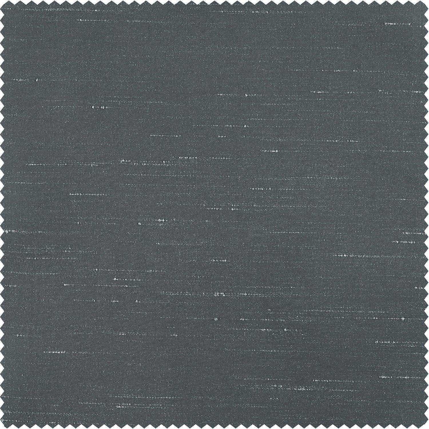 Arrowhead Grey Vintage Textured Faux Dupioni Silk Custom Curtain