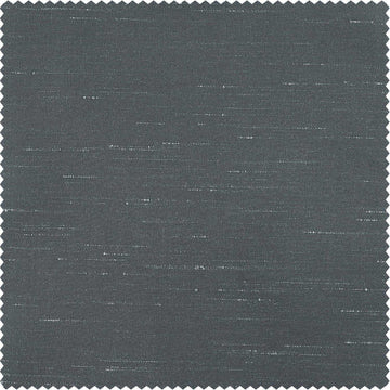 Arrowhead Grey Vintage Textured Faux Dupioni Silk Swatch