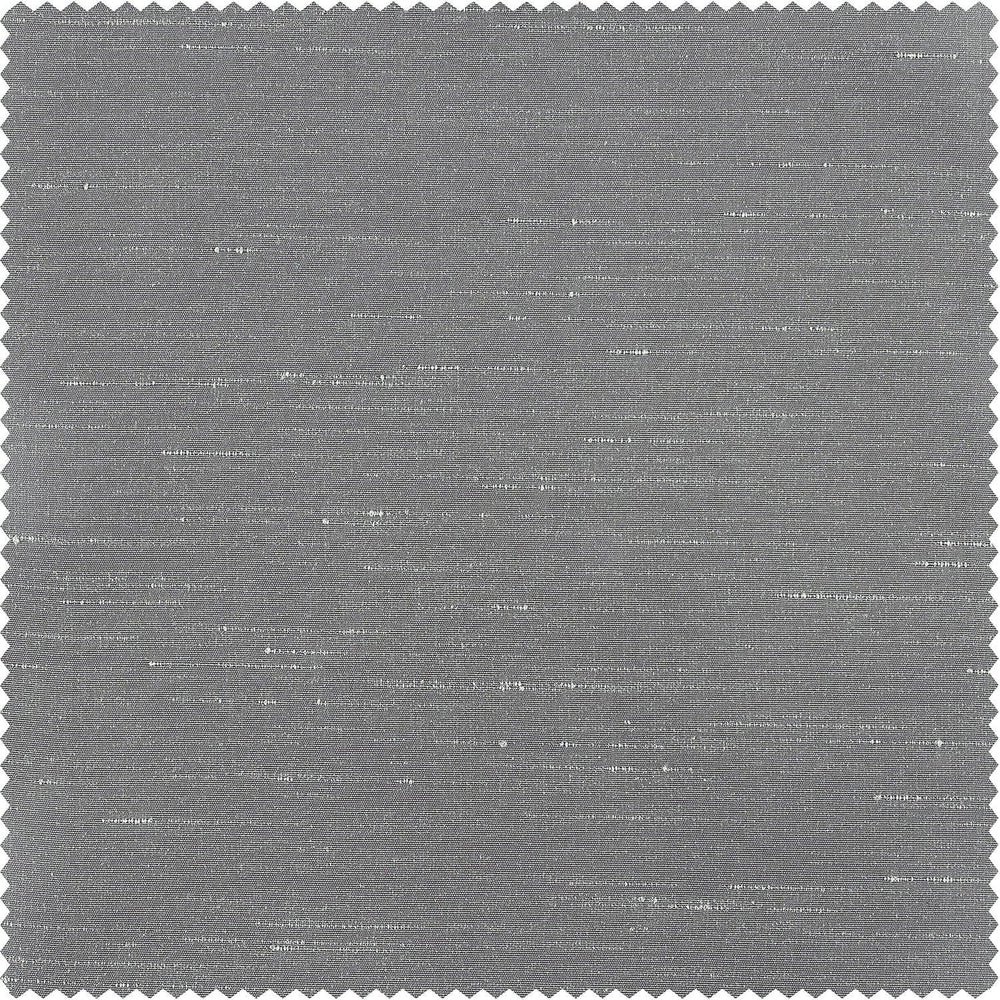 Storm Grey Vintage Textured Faux Dupioni Silk Custom Curtain - HalfPriceDrapes.com