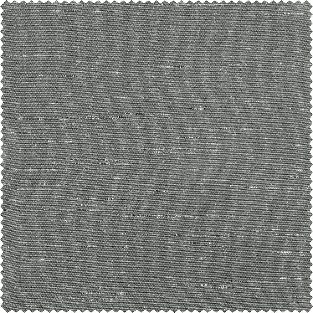 Storm Grey Vintage Textured Faux Dupioni Silk Swatch