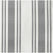 Ticking Stripe Grey Striped Digital Printed Cotton Twill Room Darkening Curtain