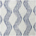 Ikat Wave Indigo Geometric Artisan Bloom Printed Cotton Twill Room Darkening Curtain