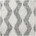 Ikat Wave Charcoal Geometric Artisan Bloom Printed Cotton Twill Room Darkening Curtain