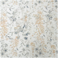 Meadow Bloom Honey Floral Artisan Bloom Printed Cotton Twill Swatch