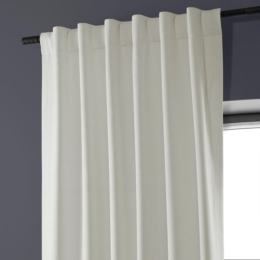 Off White Performance Linen Hotel Blackout Curtain - HalfPriceDrapes.com
