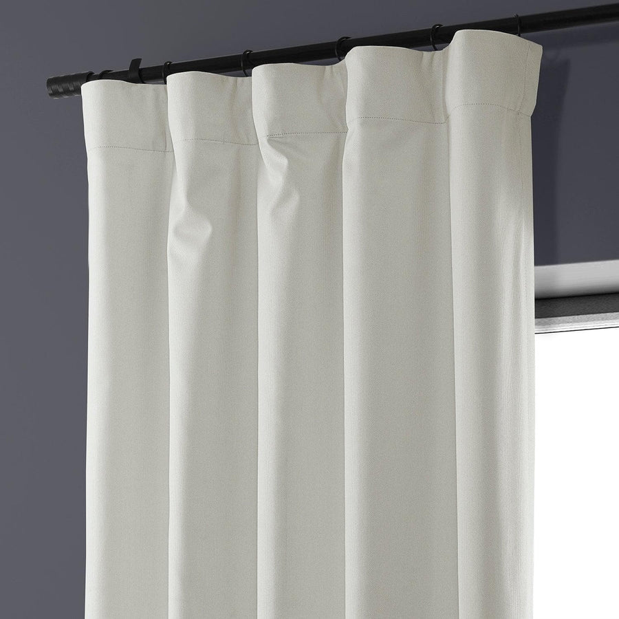 Off White Performance Linen Hotel Blackout Curtain - HalfPriceDrapes.com