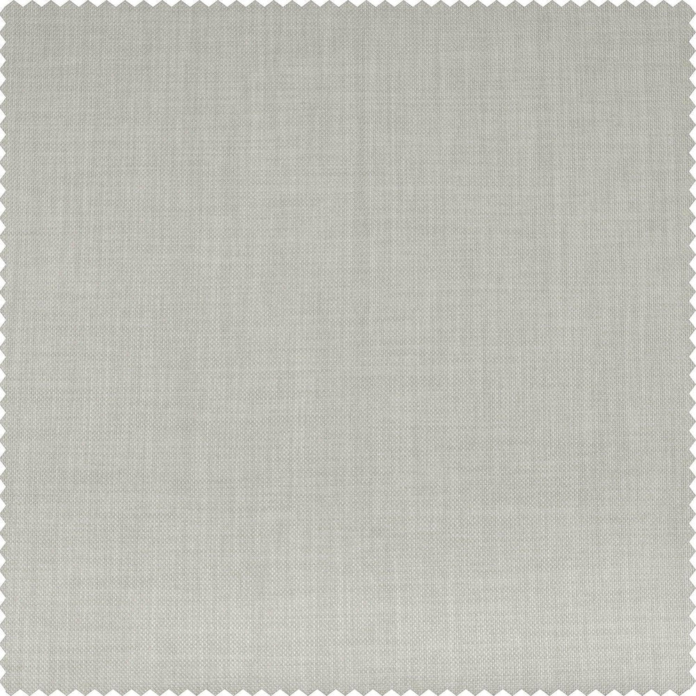 Warm White Performance Linen Custom Curtain