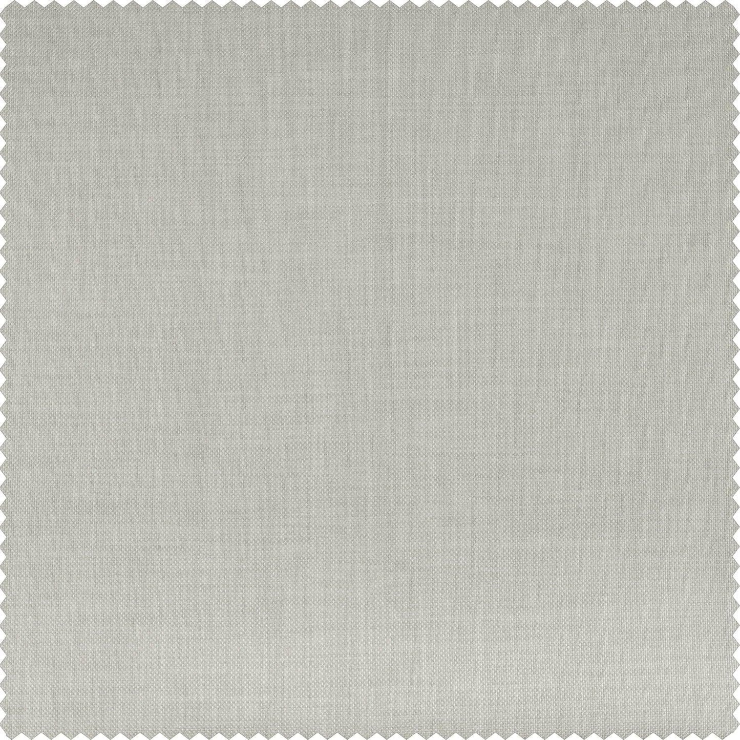 Warm White Performance Linen Custom Curtain