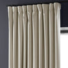 Light Beige Extra Wide Performance Linen Hotel Blackout Curtain - HalfPriceDrapes.com