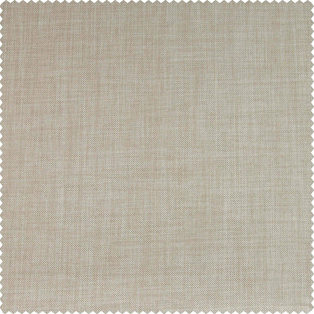 Light Beige Performance Linen Custom Curtain