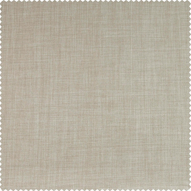 Light Beige Performance Linen Custom Curtain