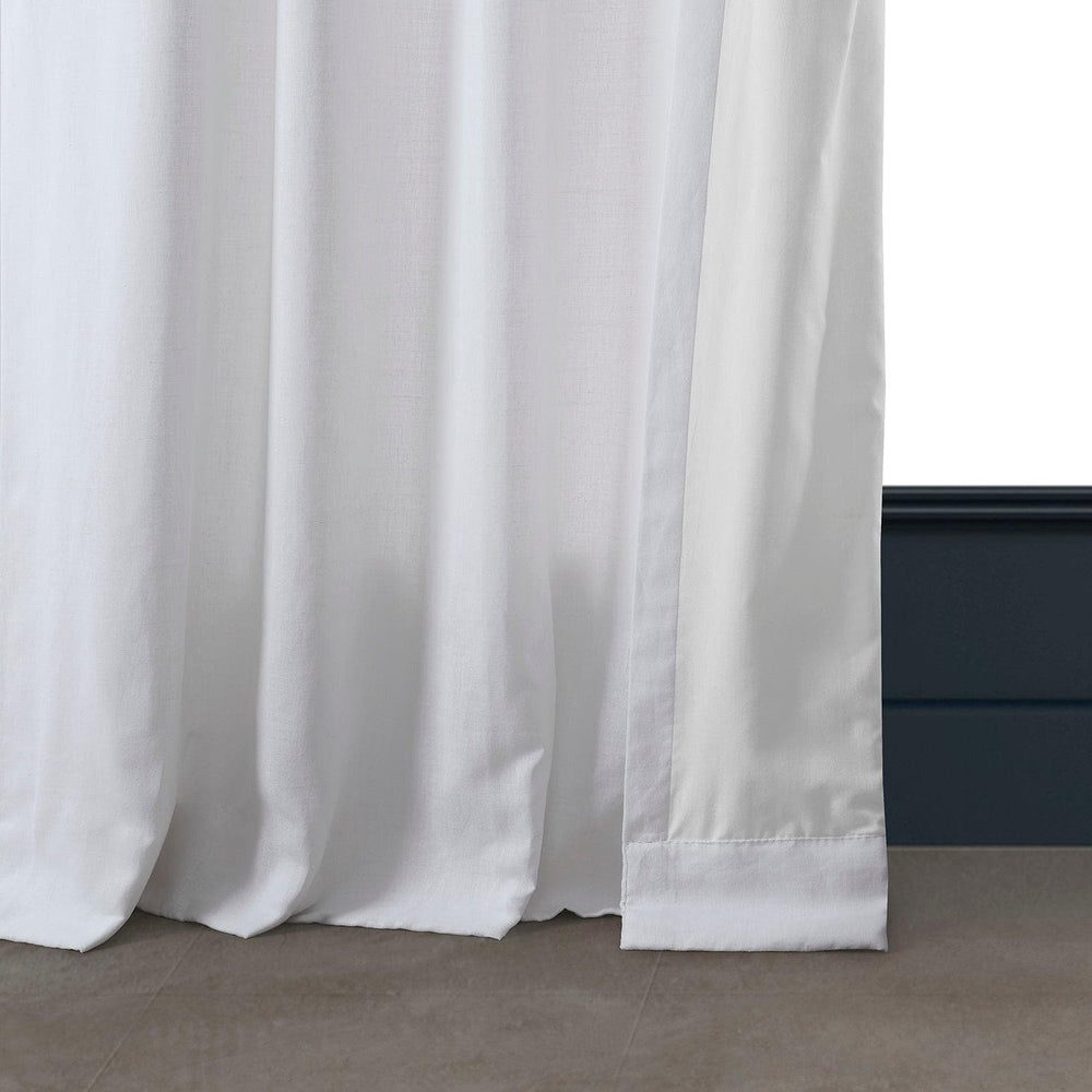 White French Pleat Parisian Linen Curtain - HalfPriceDrapes.com