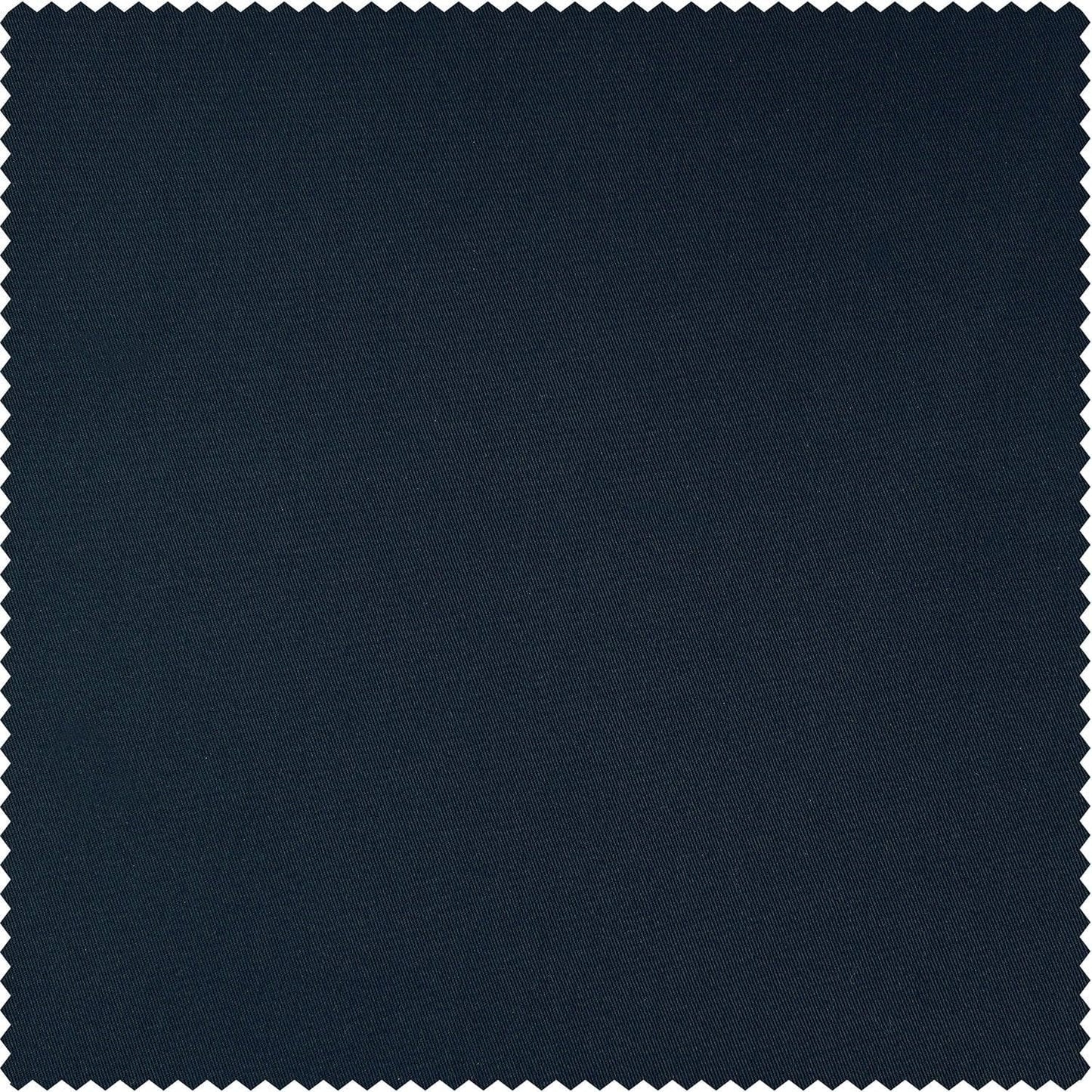 Polo Navy Solid Cotton Custom Curtain - HalfPriceDrapes.com
