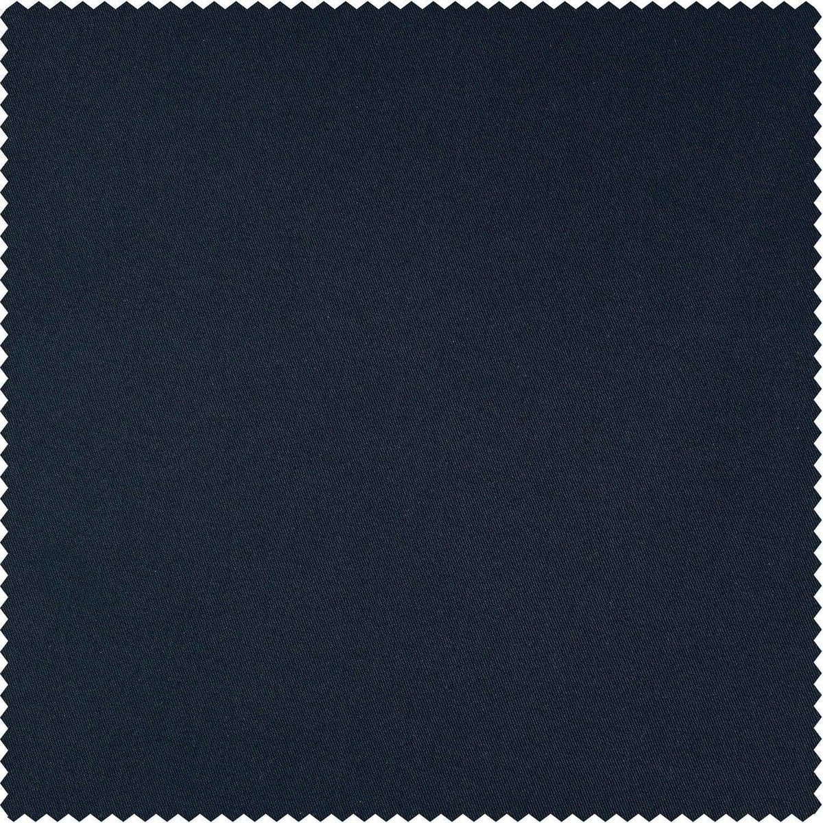 Polo Navy Solid Cotton Fabric - HalfPriceDrapes.com