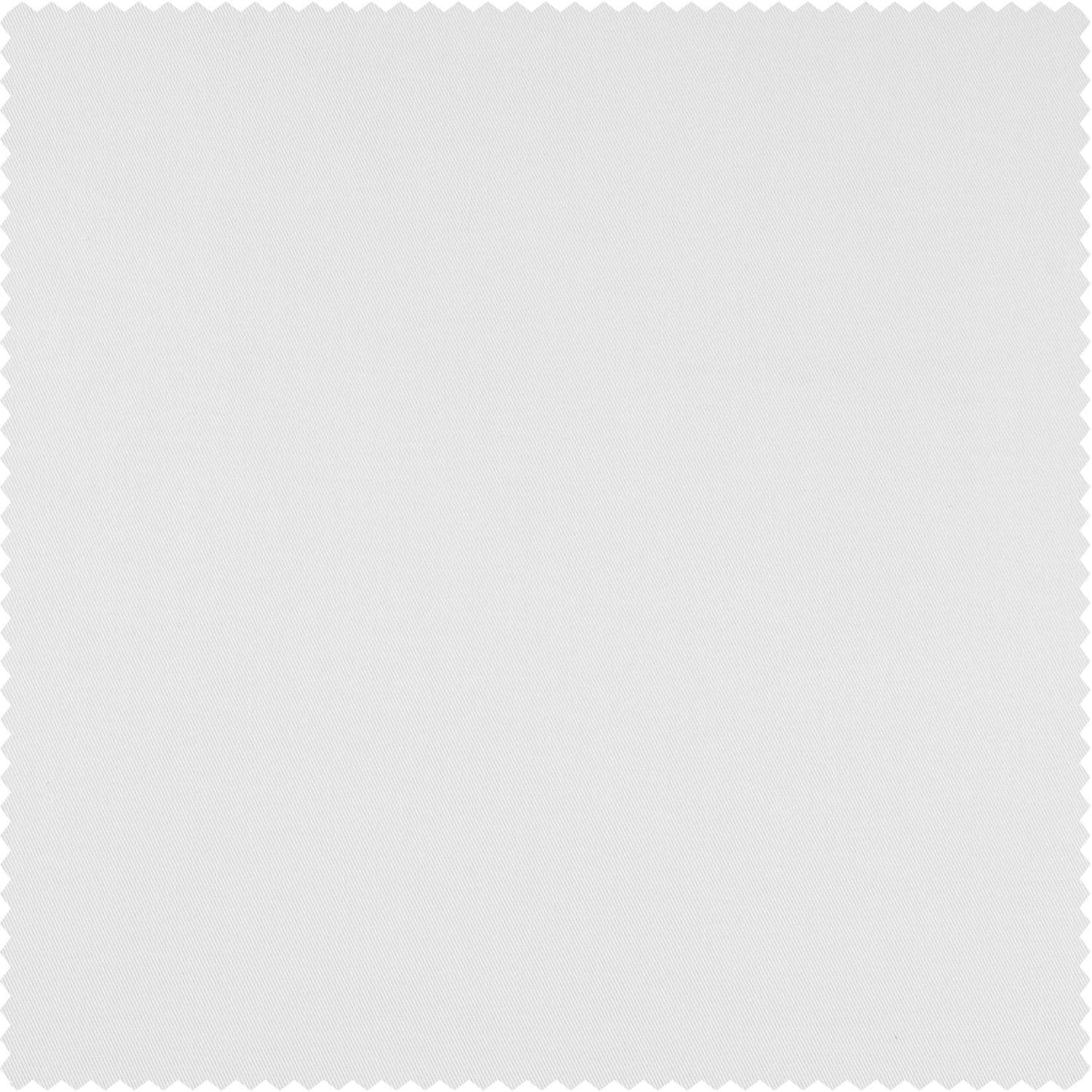 Whisper White Solid Cotton Blackout Swatch - HalfPriceDrapes.com