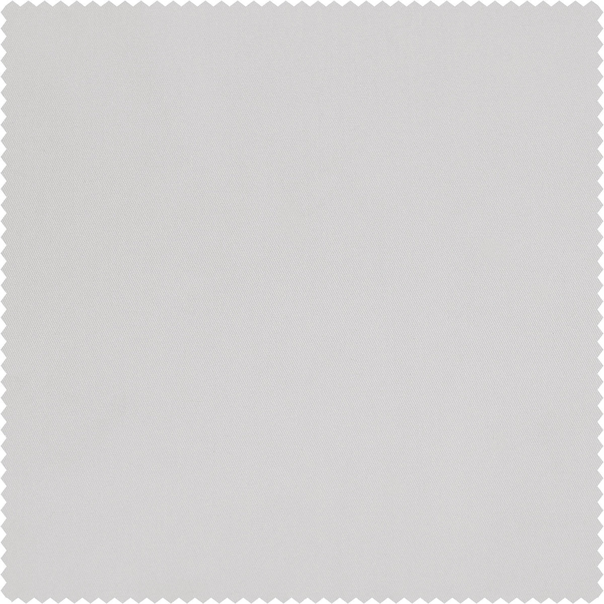 Whisper White Solid Cotton Custom Curtain
