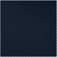 Dark Blue Solid Cotton Blackout Swatch - HalfPriceDrapes.com