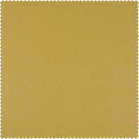 Light Ochre Solid Cotton Blackout Swatch - HalfPriceDrapes.com