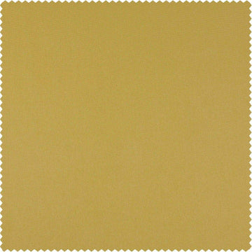 Light Ochre Solid Cotton Blackout Swatch - HalfPriceDrapes.com