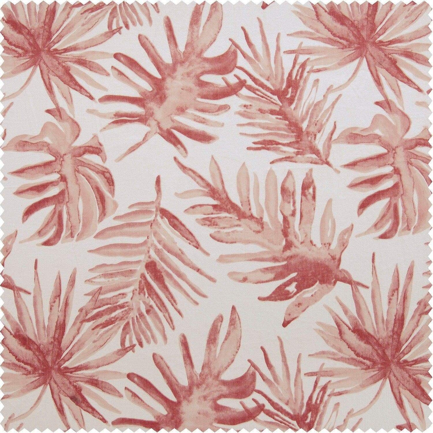 Artemis Rust Printed Cotton Custom Curtain - HalfPriceDrapes.com