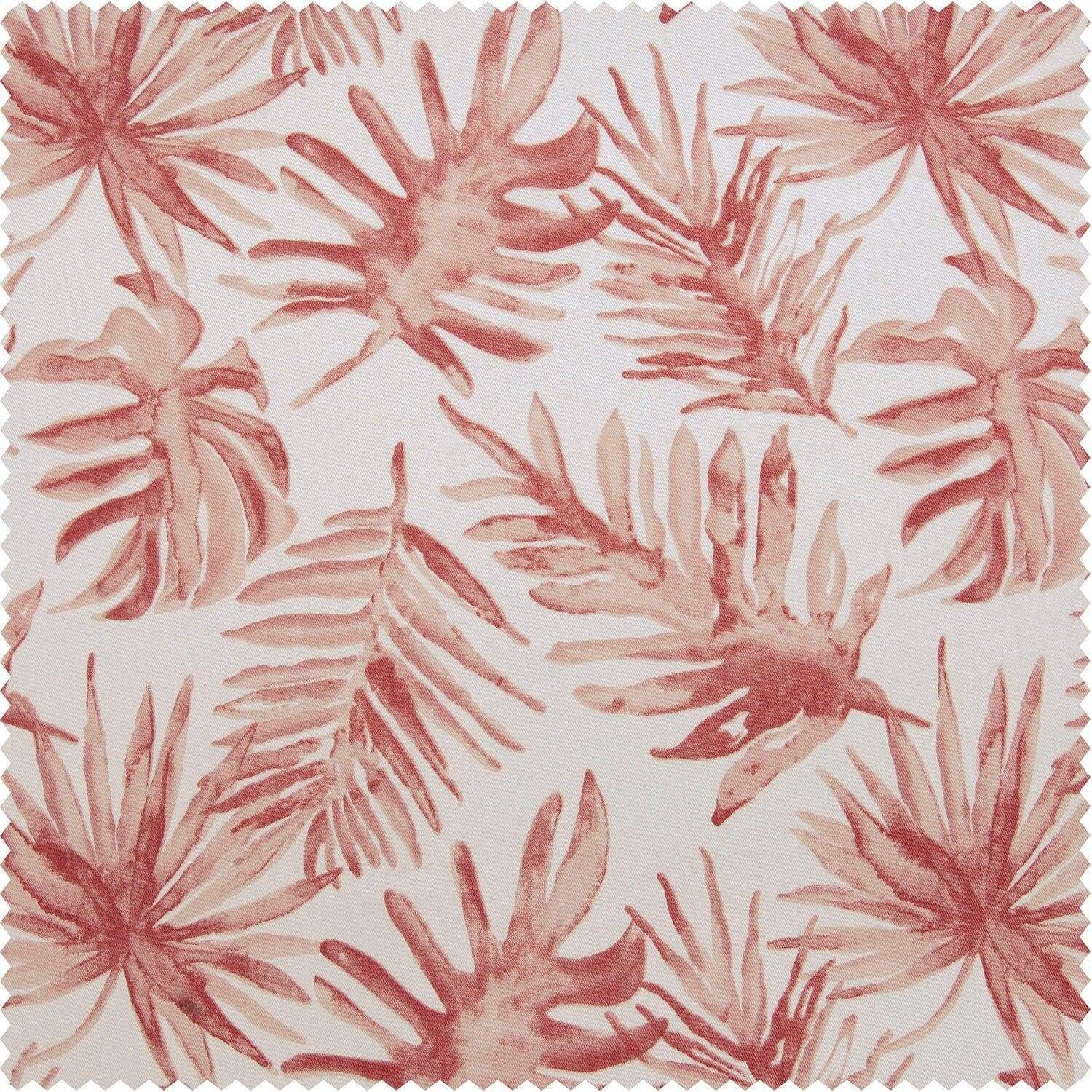 Artemis Rust Printed Cotton Custom Curtain - HalfPriceDrapes.com