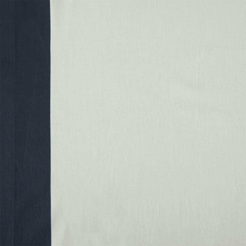 Fresh Popcorn & Polo Navy Bordered Vertical Printed Cotton Swatch