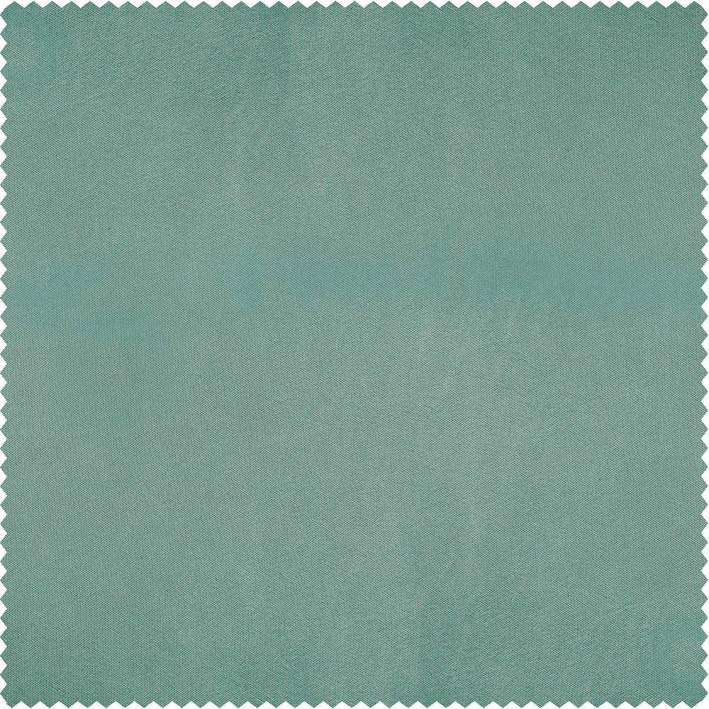 Robin's Egg Solid Faux Silk Taffeta Swatch - HalfPriceDrapes.com
