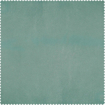 Robin's Egg Solid Faux Silk Taffeta Swatch - HalfPriceDrapes.com
