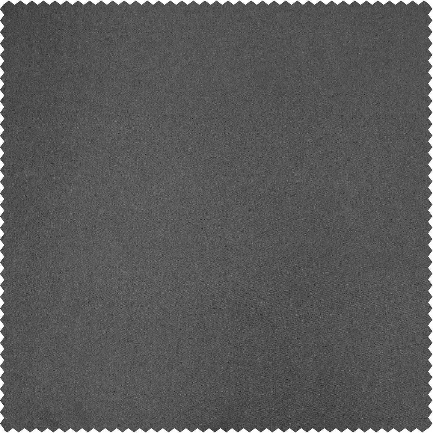 Graphite Solid Faux Silk Taffeta Swatch - HalfPriceDrapes.com