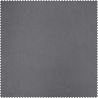 Platinum Solid Faux Silk Taffeta Swatch - HalfPriceDrapes.com