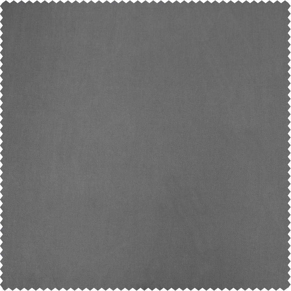 Platinum Solid Faux Silk Taffeta Custom Curtain - HalfPriceDrapes.com