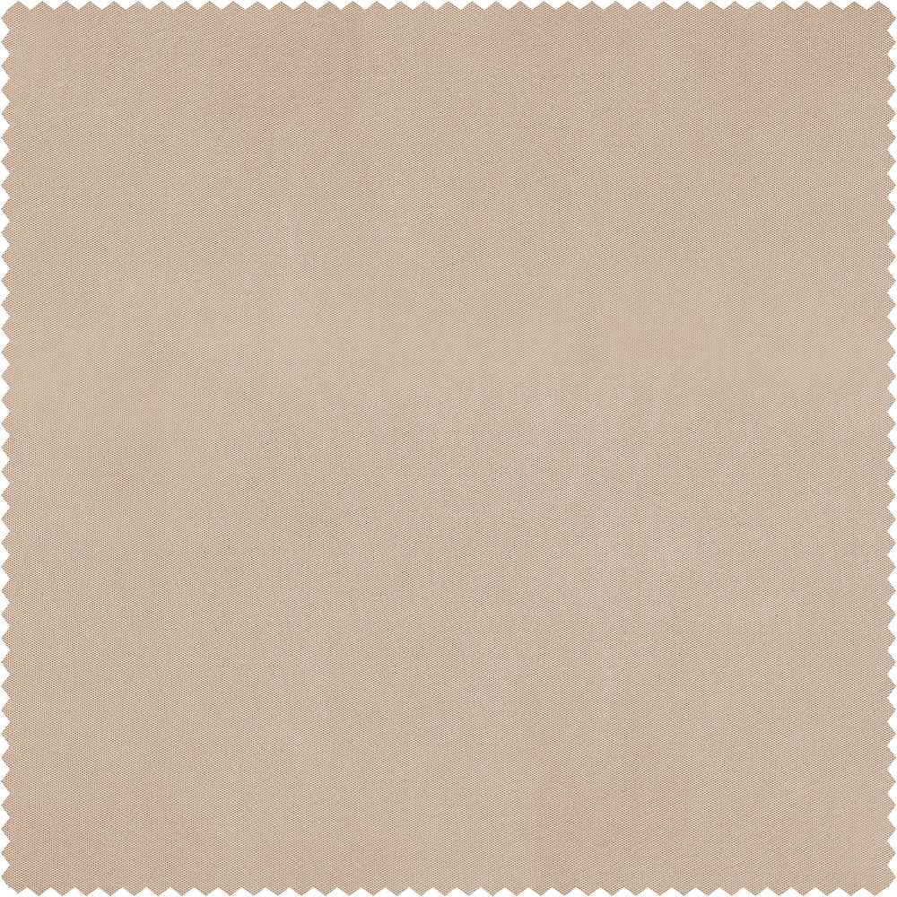 Antique Beige Solid Faux Silk Taffeta Custom Curtain