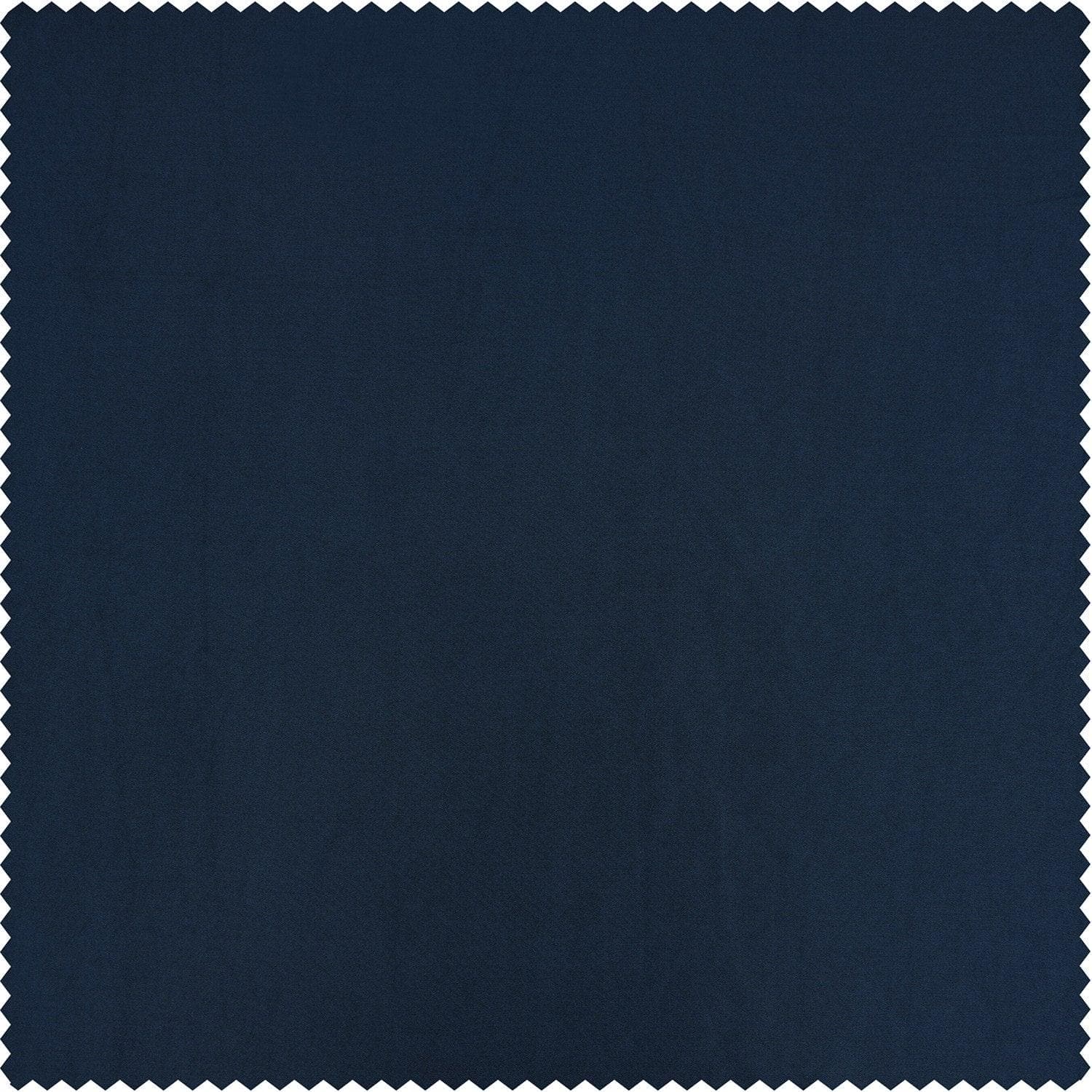 Navy Blue Solid Faux Silk Taffeta Custom Curtain - HalfPriceDrapes.com