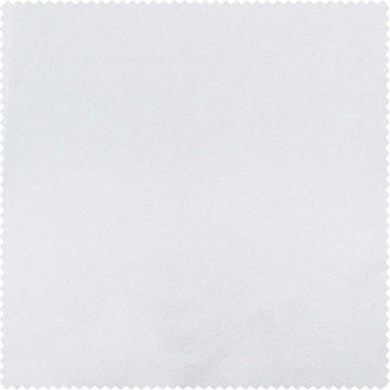 White Solid Faux Silk Taffeta Roman Shade