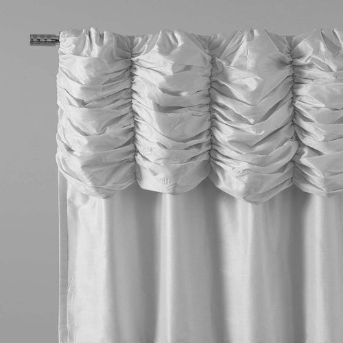 Ruched Pole Pocket With Hook Belt & Back Tabs