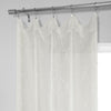 Marseille Shell Patterned Faux Linen Sheer Curtain - HalfPriceDrapes.com