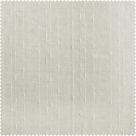 Montpellier Striped Patterned Faux Linen Sheer Swatch - HalfPriceDrapes.com