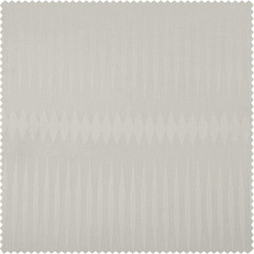 Polaris Off White Patterned Faux Linen Sheer Swatch - HalfPriceDrapes.com