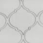 Florentina Silver Geometric Embroidered Swatch