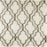 Saida Chocolate Embroidered Geometric Patterned Faux Linen Sheer Curtain