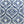 Plaza Blue Geometric Swatch