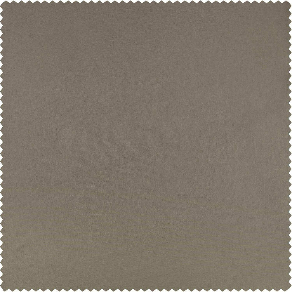Double Layered Museum Grey Sheer Custom Curtain