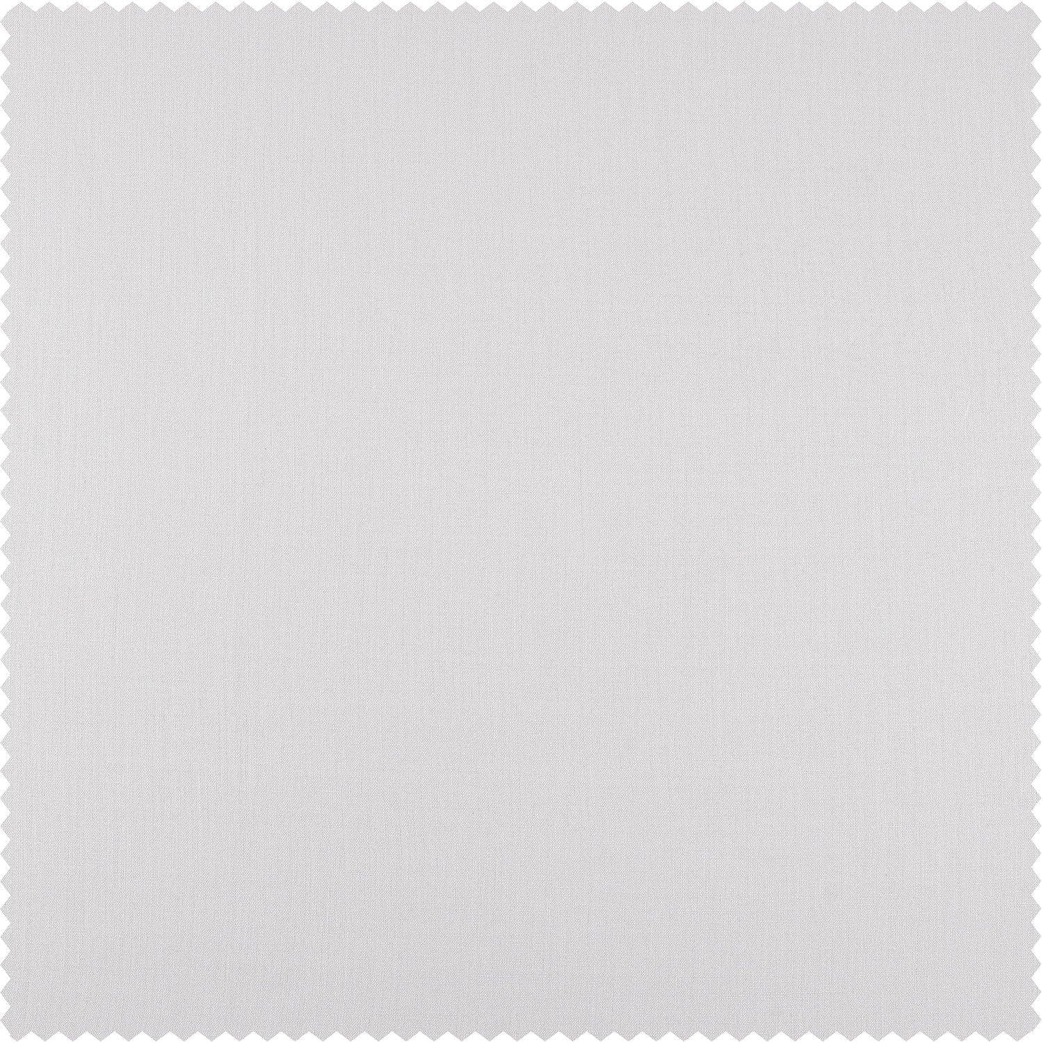 Purity White Deluxe French Linen Custom Curtain - HalfPriceDrapes.com