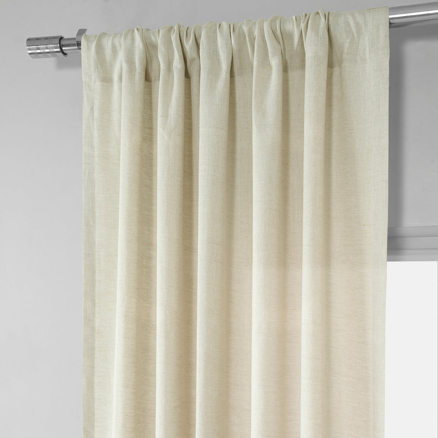 Birch Deluxe French Linen Custom Curtain