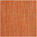 Orange Rustic Linen Weave Light Filtering Curtain Pair (2 Panels)