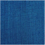 Blue Cotton-Blend Textured Slub Semi-Sheer Curtain Pair (2 Panels)
