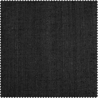 Black Rustic Linen Weave Swatch