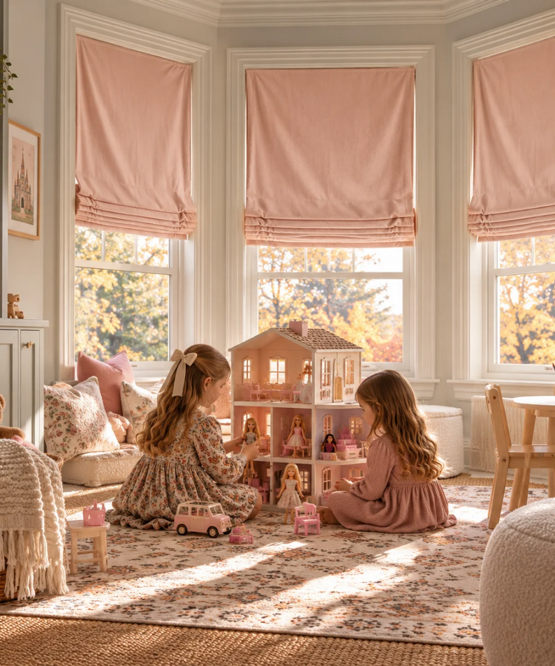 Signature Velvet Roman Shades
