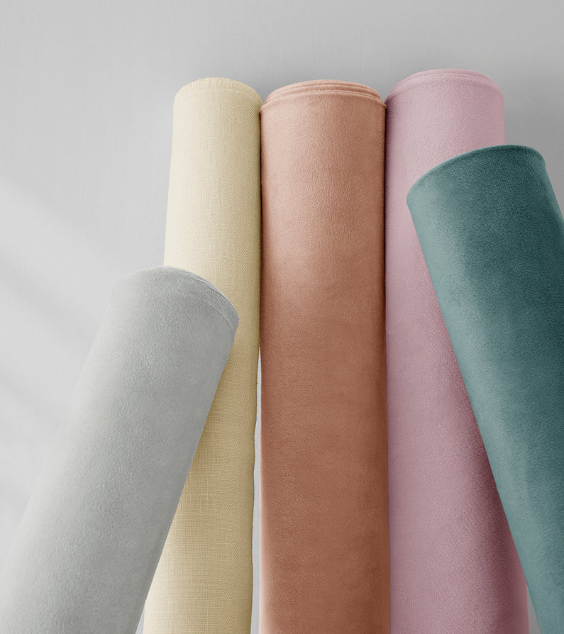 Soft Pastels: Dreamy shades of ivory, blush, dusty pink, and soft teal bring a gentle, fresh feel to any space.