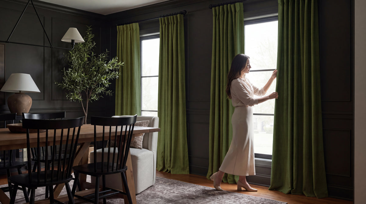 FEATURED COLLECTION
  

  
    
    ◆
    
  

  
    TEXTURED FAUX LINEN
  

  
    The look of linen. The ease you'll love.
  


  


    

    

      

        
        

        
        

      

      
        Beautifully
        Textured
      

    


    

    

      

        
        

        
        

      

      
        Soft, Natural
        Drape
      

    


    

    

      

        
        

        
        

        
        

      

      
        Easy Care,
        Everyday